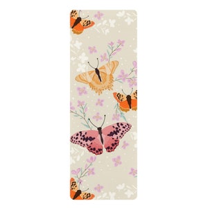 Rubber Yoga Mat, Custom Design Yoga Mat, Art Yoga Mat, Rubber Yoga Mat, Thick Yoga Mat, Artwork Yoga Mat, Colorful Yoga Mat, Unique Yoga Mat