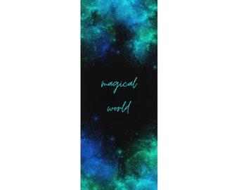 Yogamatta i gummi, Yogamatta med specialdesign, Yogamatta i konst, Yogamatta i gummi, Tjock yogamatta, Yogamatta i konst, Färgglad yogamatta, Unik yogamatta