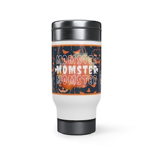 Stainless Steel Travel Mug with Handle, 14oz