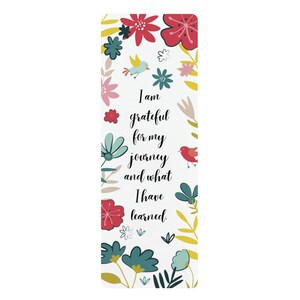 Rubber Yoga Mat, Custom Design Yoga Mat, Yoga Mat Gift, Thick Yoga Mat, Artwork Yoga Mat, I am grateful for what I&#39;ve learned