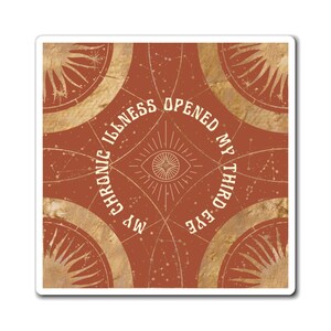 Chronically Ill Magnet, Chronic Illness Gift, Invisible Illness, Disability Magnet, Invisible Disability, Auto-Immune Disease, Spoonie