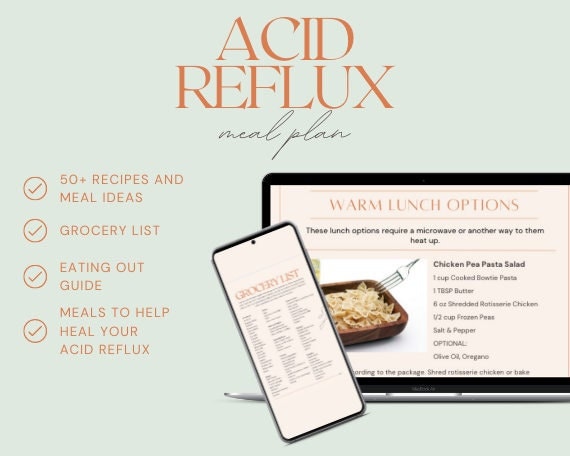 Gerd Recipes.pdf Acid Reflux Meal Plan | Acid Reflux Friendly Recipe Book | GERD Recipes ...