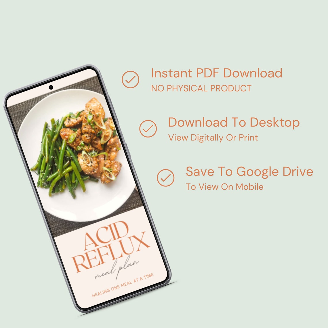 Acid Reflux Meal Plan Acid Reflux Friendly Recipe Book GERD Recipes