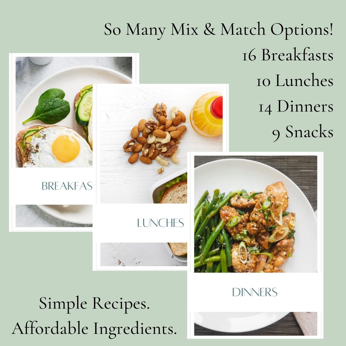 Easy Macro Meal Plan for Beginners Macro Meal Plan Macro Recipe Book Etsy