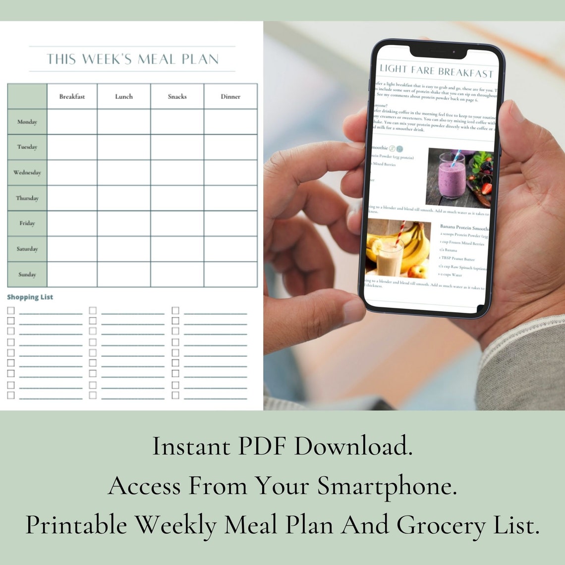 Easy Macro Meal Plan for Beginners Macro Meal Plan Macro Recipe Book Etsy
