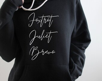 Foxtrot Juliet Bravo, FJB Hoodie, Funny Biden Shirt, Patriotic Freedom Hoodie, Let's Go Brandon Sweatshirt