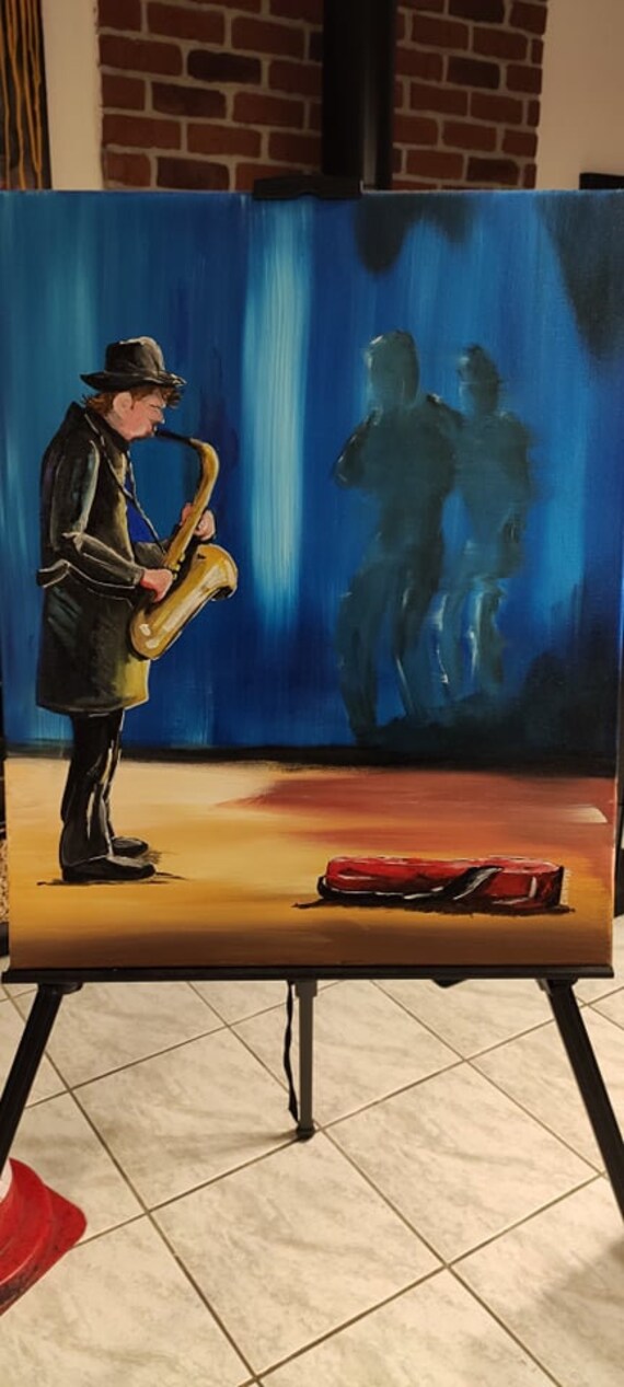 Tableau Peinture Saxo