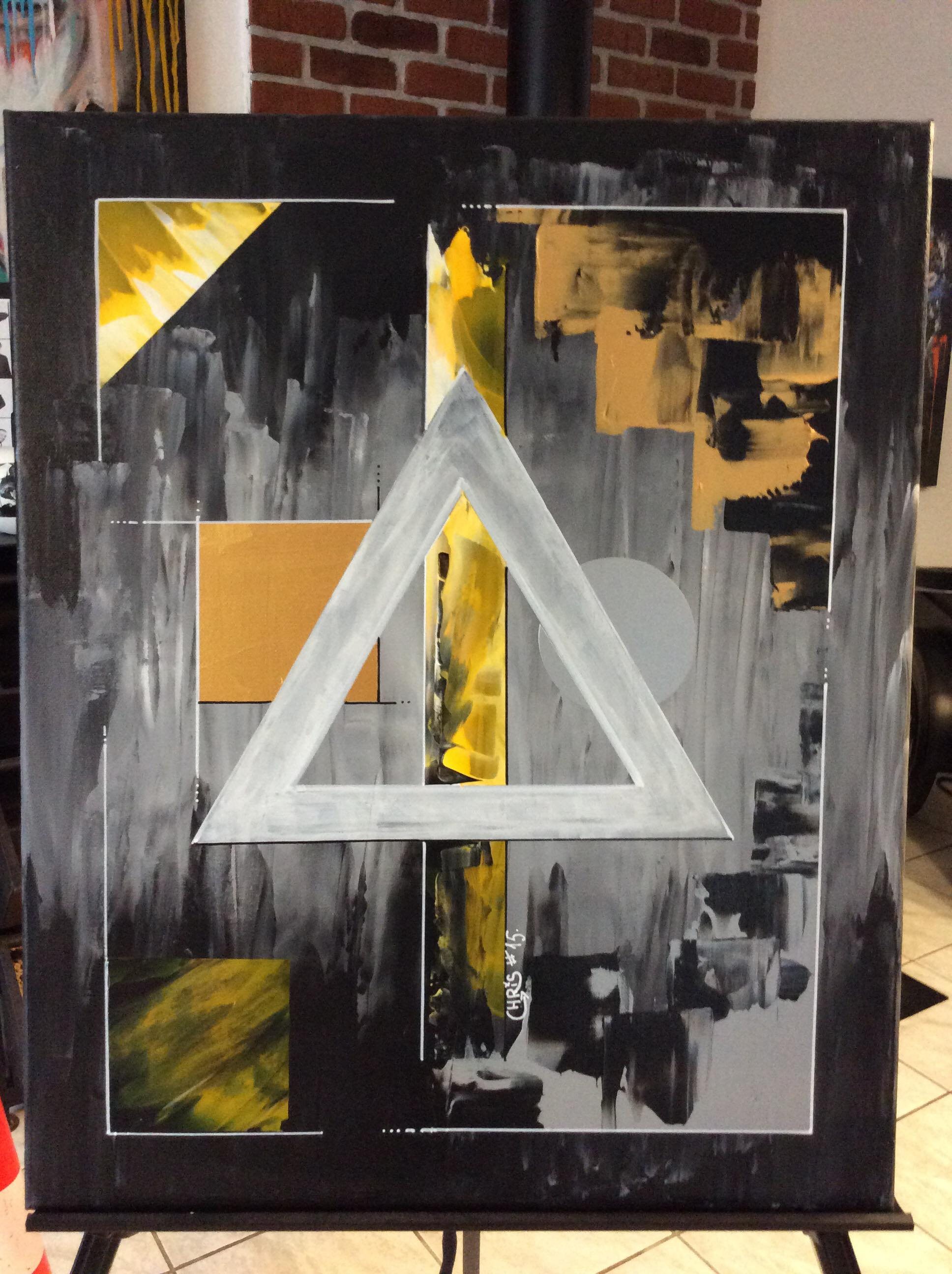 Tableau Peinture Géometrique