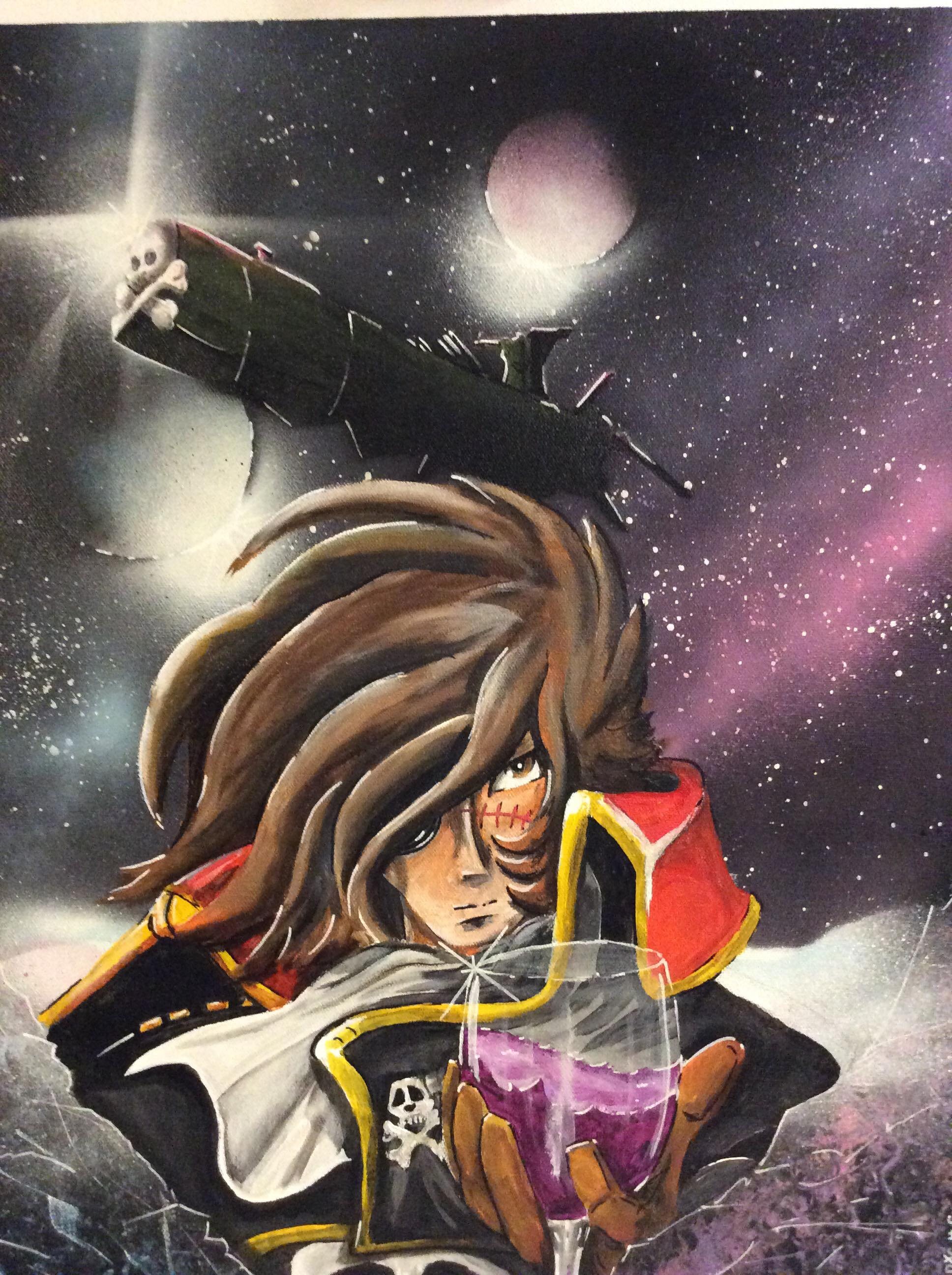 Tableau Peinture Albator