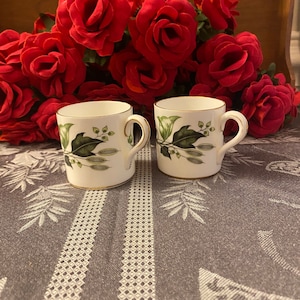 Coalport Ivy Espresso Cups