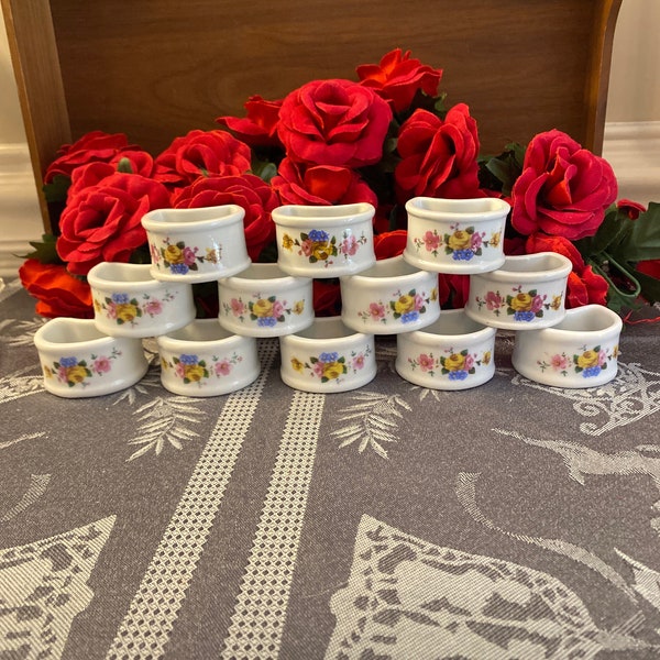 Ceramic Napkin Rings Etsy