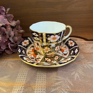 Royal Crown Derby 2451 Teacup and Saucer