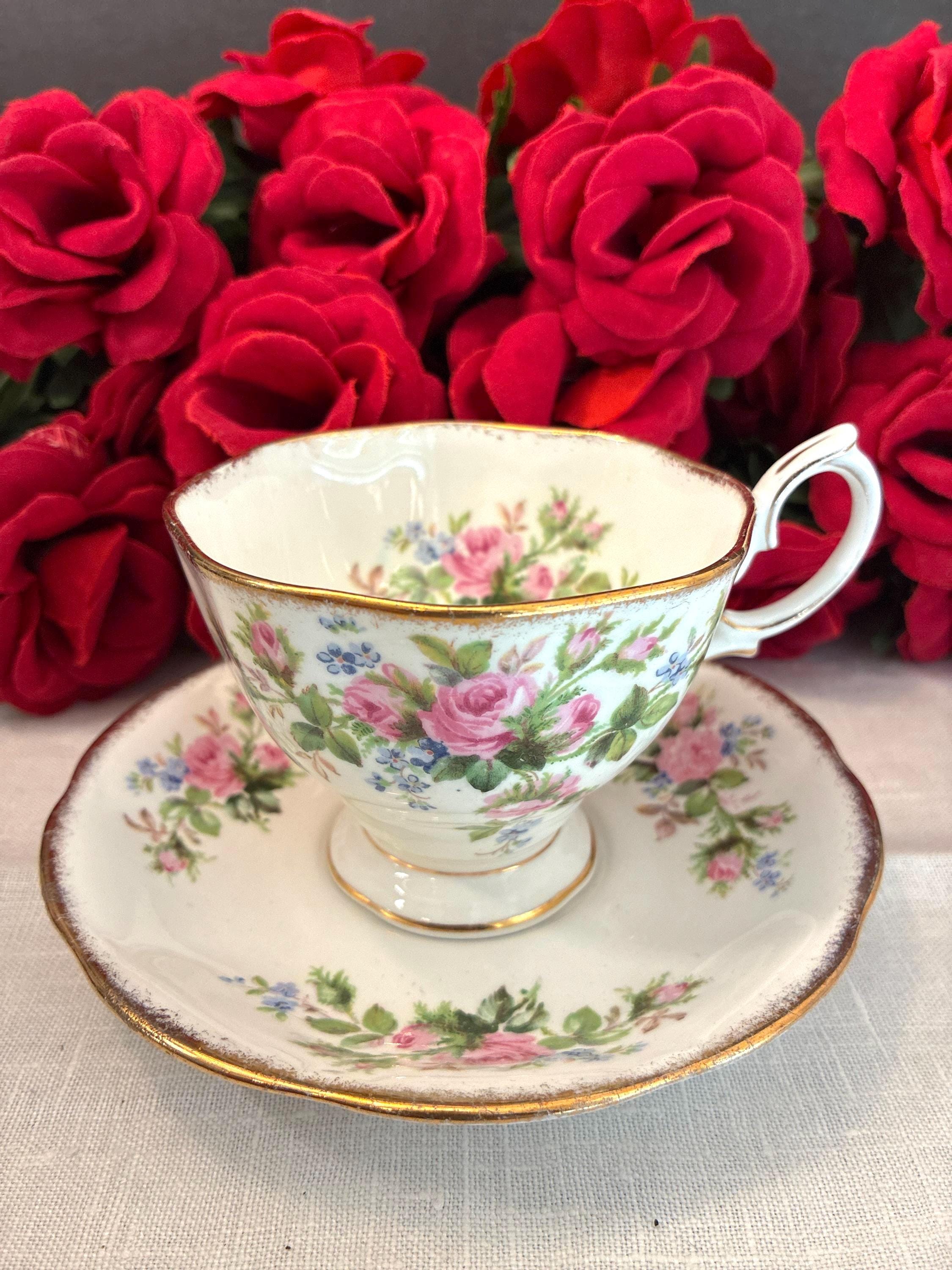 Royal Albert Moss Rose - Etsy