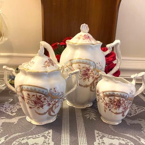 Tarrina de chocolate con crema y azúcar Mark & Gutherz, Carlsbad, Austria, circa 1890-1900