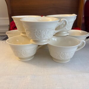 Set of 8 Wedgwood Patrician Cups