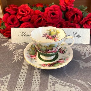 Royal Albert Country Fayre Series Somerset Teacup and Saucer
