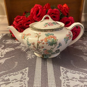 John Maddock and Sons Indian Tree Teapot
