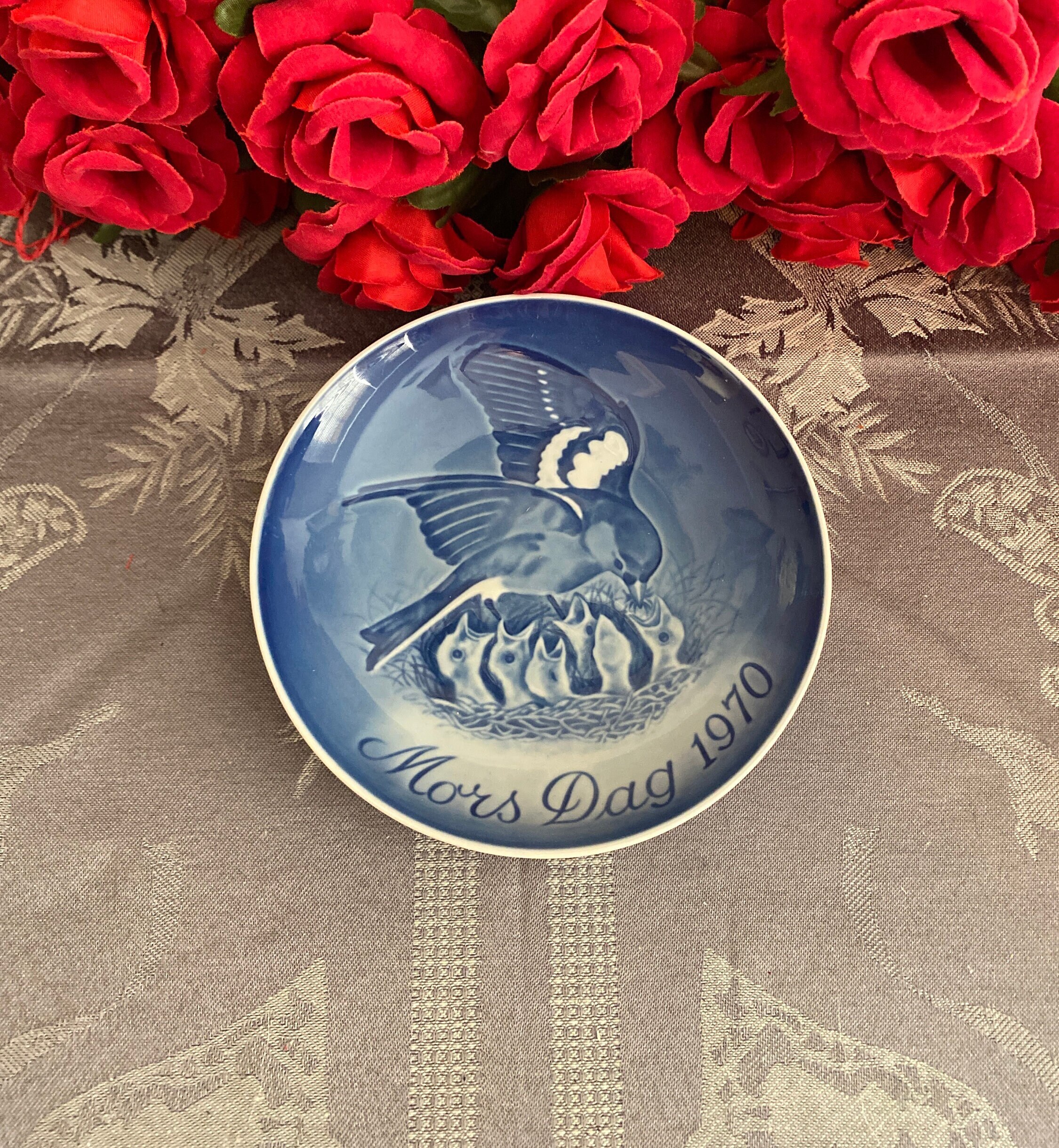 Bing & Grondahl Mors Dag Mother's Day 1970 Plate 8000/9370 - Etsy