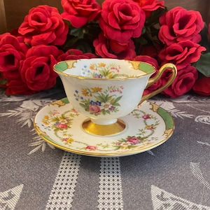 Vintage Shelley Dubarry Teacup and Saucer