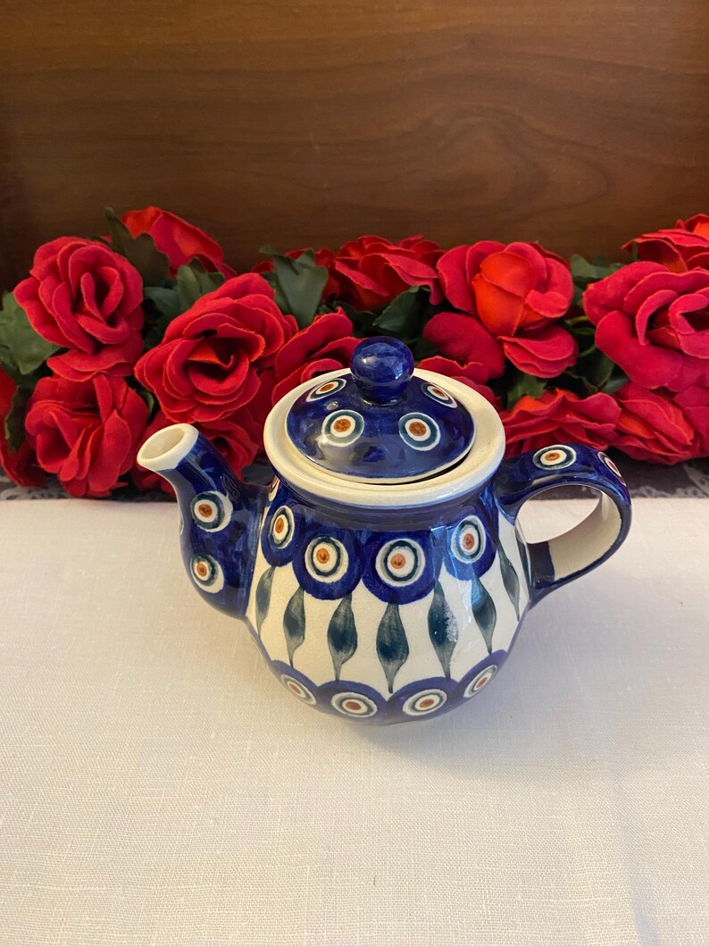 Manufaktura Boleslawiec Teapot - Thumbnail 5