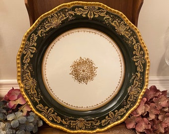 Royal Doulton Burslem Gold Encrusted Charger Plate