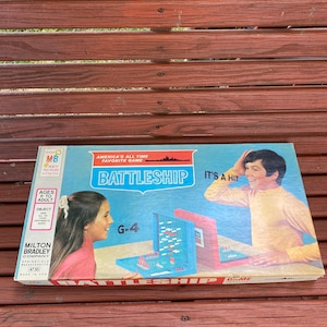1967 Milton Bradley Battleship Board Game