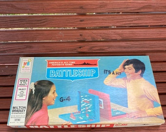 1967 Milton Bradley Battleship Board Game