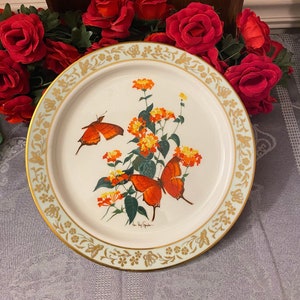 Lenox Butterflies & Flowers Plate