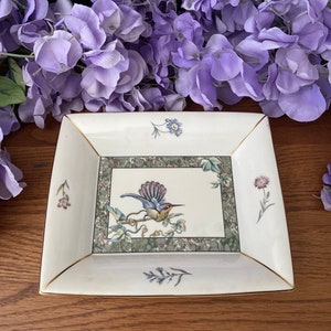 Wedgwood Humming Birds Square Tray
