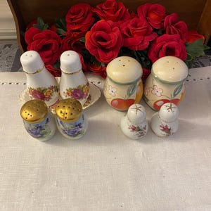 Vintage Salt and Pepper Shaker Grab Bag