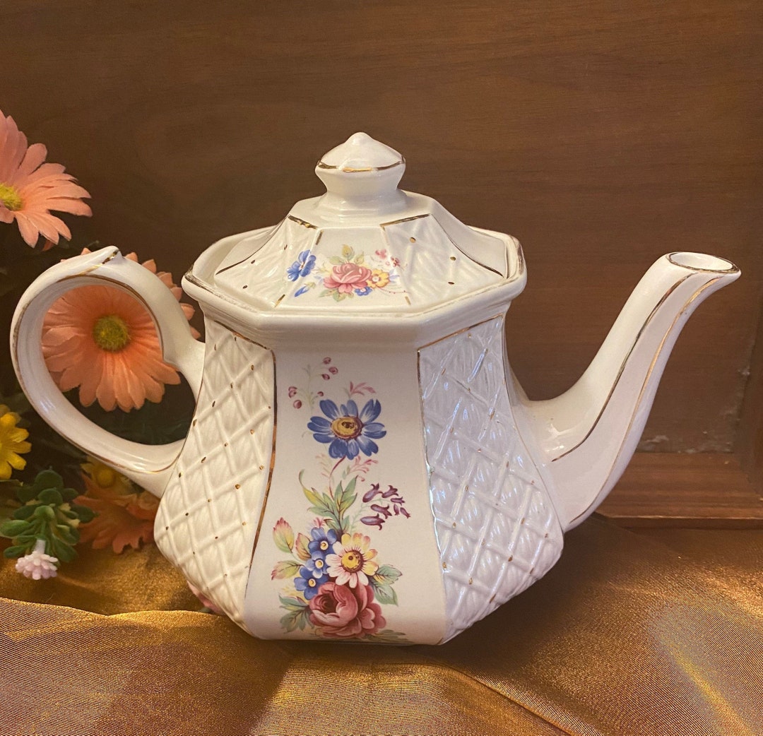Vintage Sadler Windsor Teapot 9x6.5 / Vintage Teapots / Etsy
