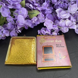 1970 Snap-A-Frame Mirror Duo with Carrying Case