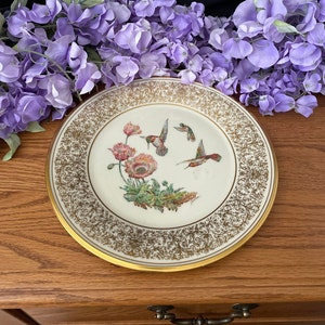 Lenox 1974 Boehm Rufous Hummingbird Plate