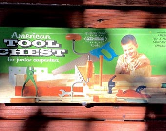 1970 American Tool Chest for Junior Carpenters