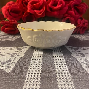 Lenox Ivory Rose Blossom Bowl
