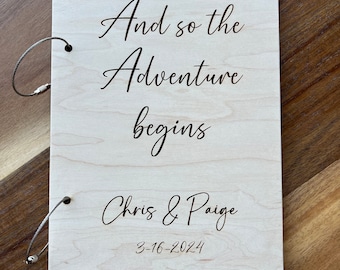 Wedding card keeper, Wedding card holder, personalized wedding gift, Wedding gift, Card holder, Couples gift, And so the adventure begins