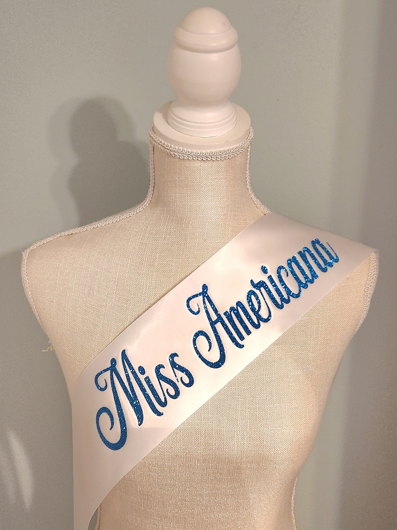Taylor Swift Miss Americana Sash custom Colors Available Etsy Canada