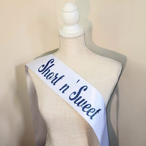 Short n Sweet Sash | Espresso | Sabrina Carpenter Inspired Costume Gifts for Her  | Concert Outfits | Coincidence | Halloween | Birthday |