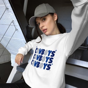 Sudadera de temporada de fútbol, Dallas Cowboys, sudadera cómoda de fútbol, atuendo para el día del partido, domingo de fútbol
