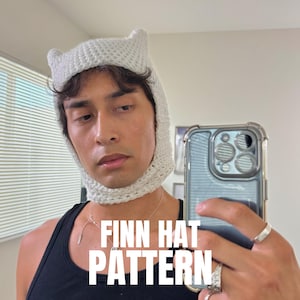 Virkad finnmössa mönster