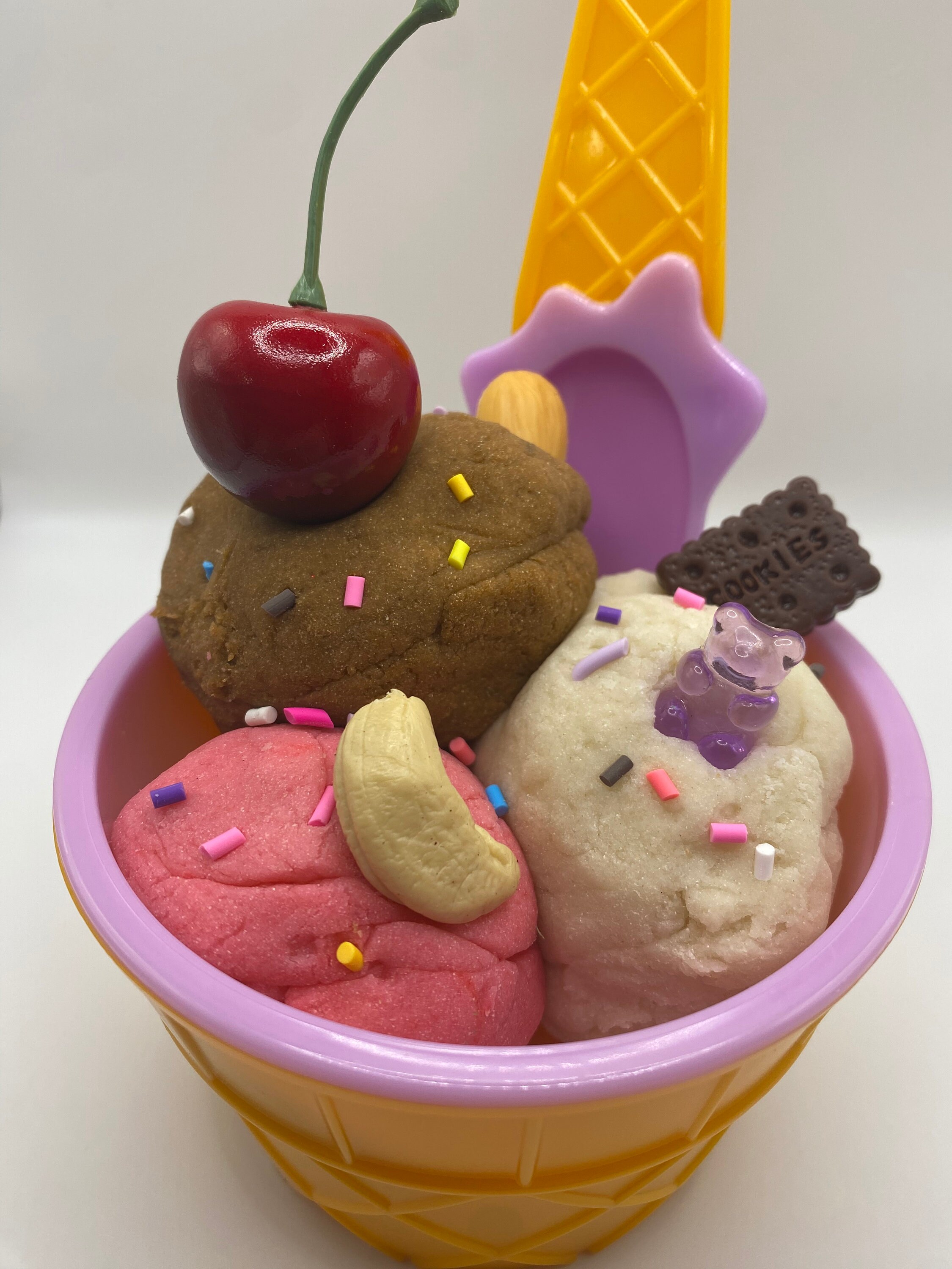 Play Doh Jars Play Doh Kit Ice Cream Birthday Gift Etsy