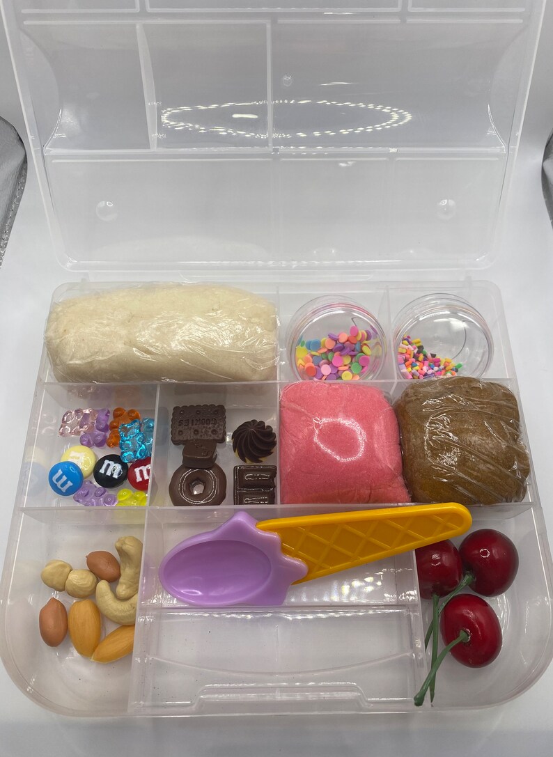 Play Doh Jars Play Doh Kit Ice Cream Birthday Gift Etsy