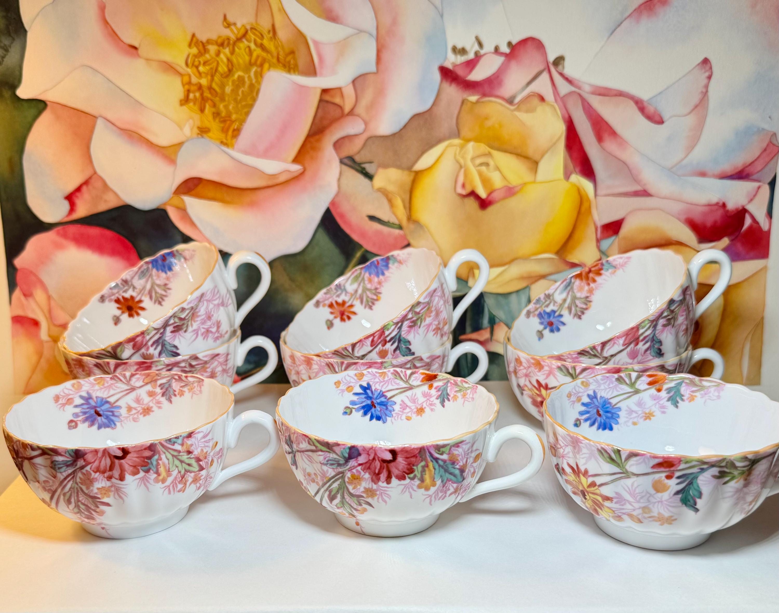 Copeland Spode Tea Cups and Saucers - Etsy