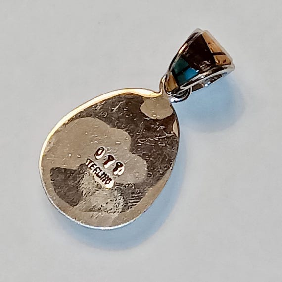 ヴィンテージ スターリングシルバー ネイティブアメリカン ターコイズ