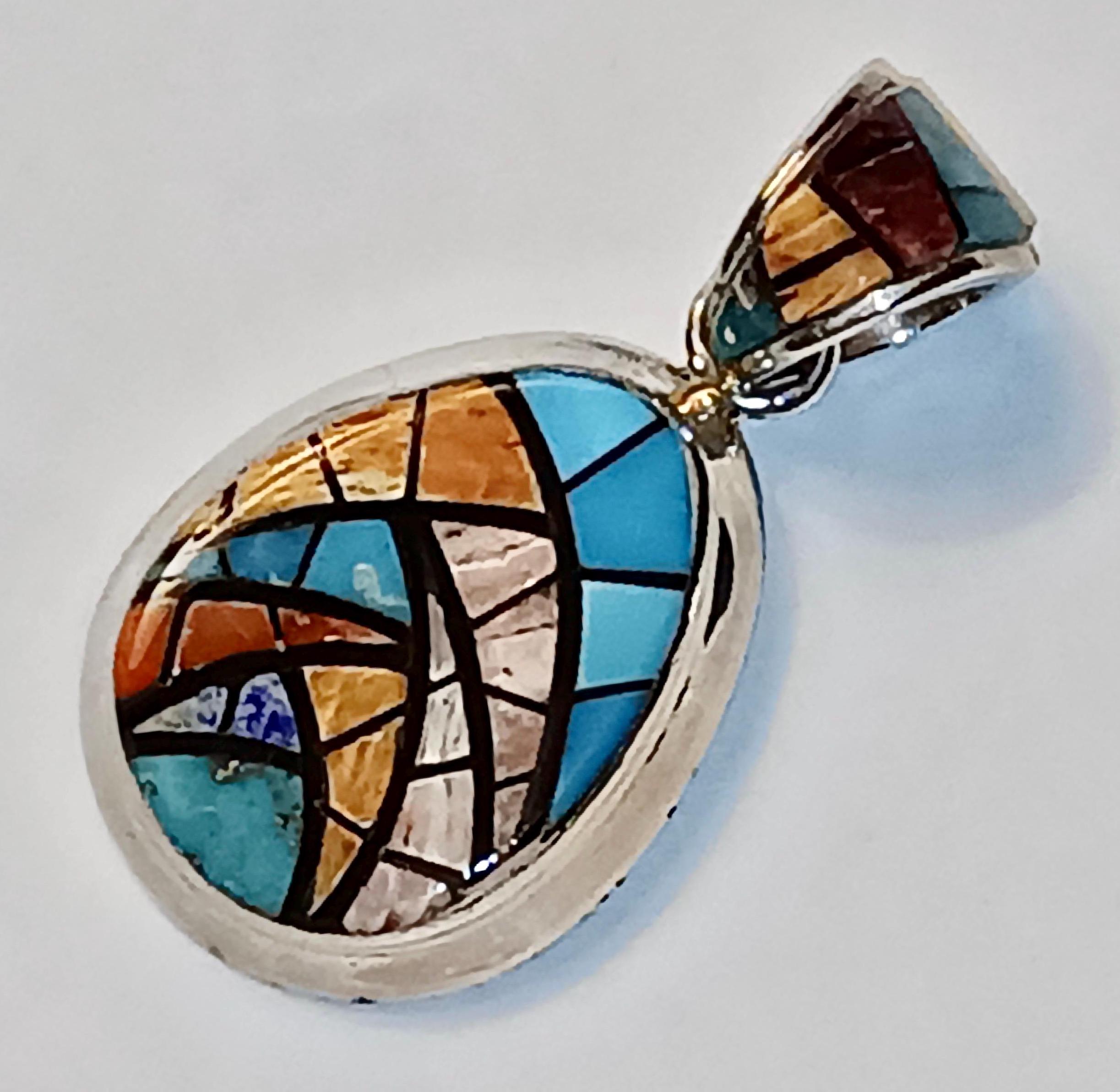 ヴィンテージ スターリングシルバー ネイティブアメリカン ターコイズ