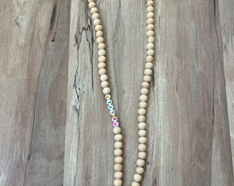 Custom Beaded Teacher Lanyard, Nurse Lanyard, Custom Gift, Custom Badge Holder, Custom Name lanyard, Gift For Teachers, personalized lanyard
