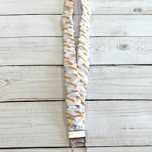 Scrunchie Lanyard, Teacher Lanyard, Pencil Lanyard, Fabric Lanyard, School Accessories, Back to school, Teacher gift
