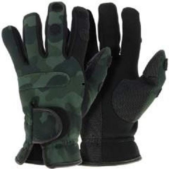 Camo NGT Neoprene Camouflage High Qulaity Fishing Gloves 