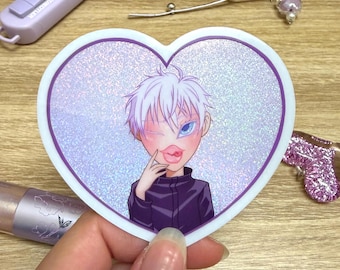Sticker coeur Bratz Gojo