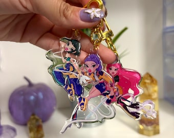 Porte-clés KPOP Demon Hunters Huntrix Bratz